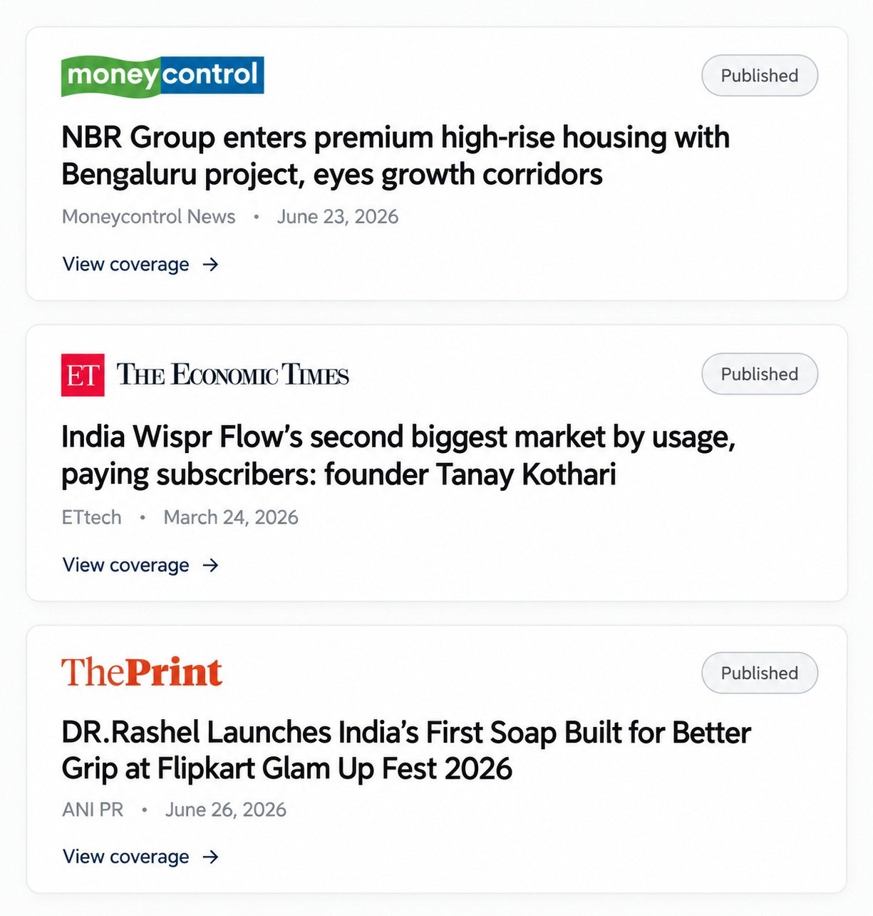 Media Coverage